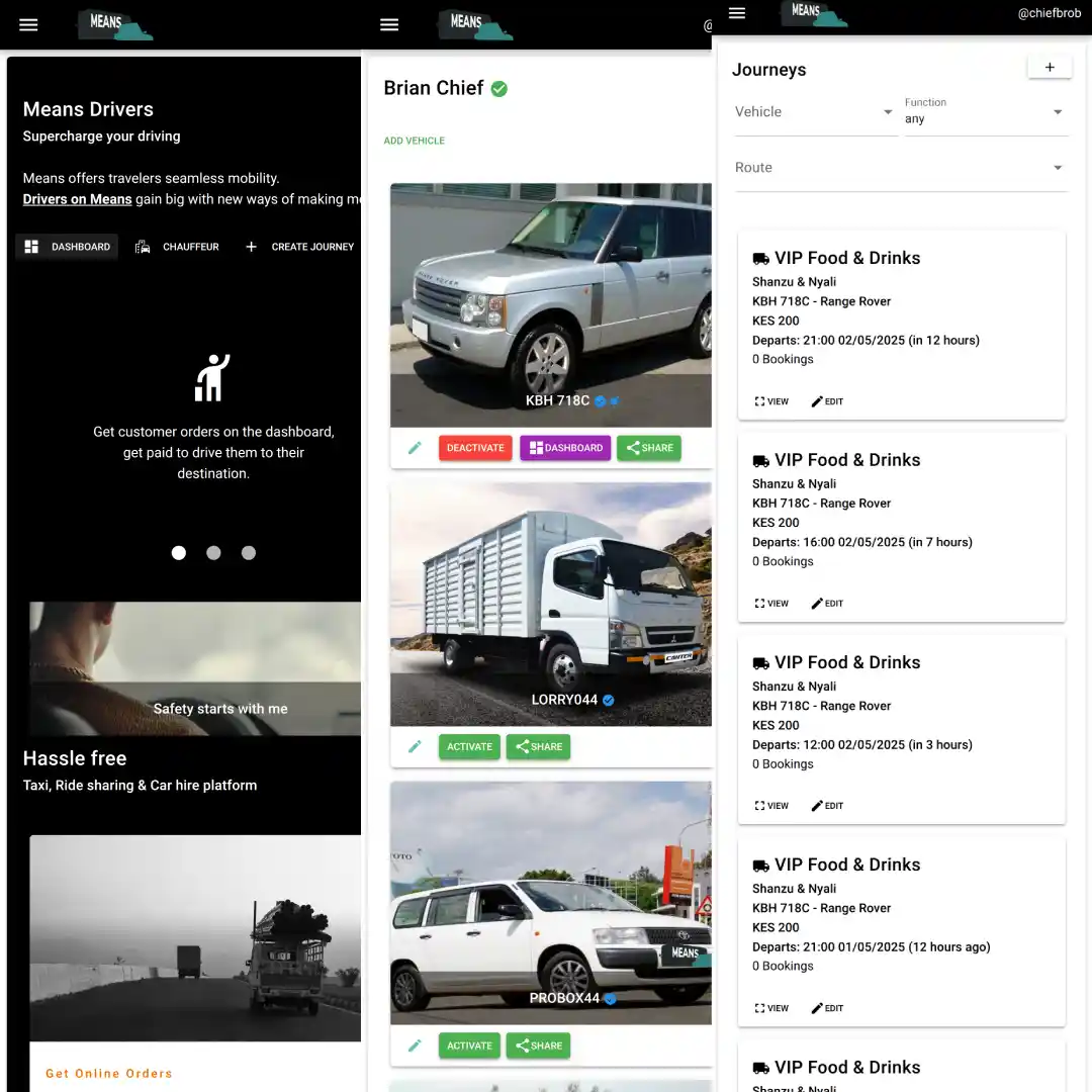 Muok Drivers Mobile app